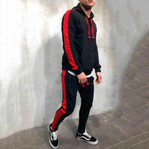 Men Fleece (gym) Tracksuit Slim Fit - Image 4