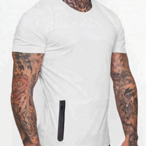 100% Polyester Blank Latest T Shirt Designs For Men - Image 3