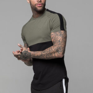 100% Cotton Blank Graphic Curved Hem T Shirts - Image 2