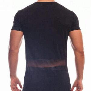 100% Ring Spun Cotton Crew Neck Gym T Shirt For Men - Image 4
