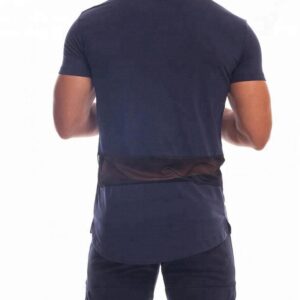 100% Ring Spun Cotton Crew Neck Gym T Shirt For Men - Image 5