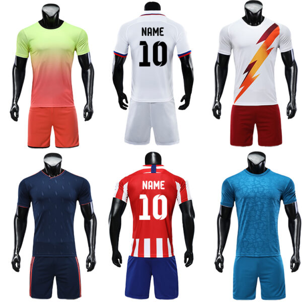 2021-2022 blank football jerseys for printing TEAM SOCCER JERSEY - Image 4