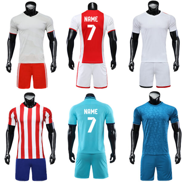 2021-2022 football jersey in black custom men thai quality cheap soccer - Image 2
