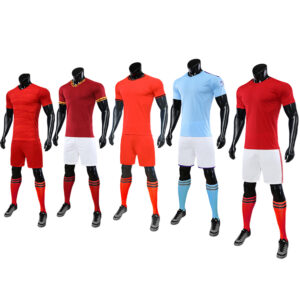 2021-2022 soccer jersey kids blue yellow retro football shirts - Image 3