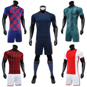 2021-2022 soccer retro jersey red white - Image 2