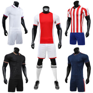 2021-2022 soccer retro jersey red white - Image 4