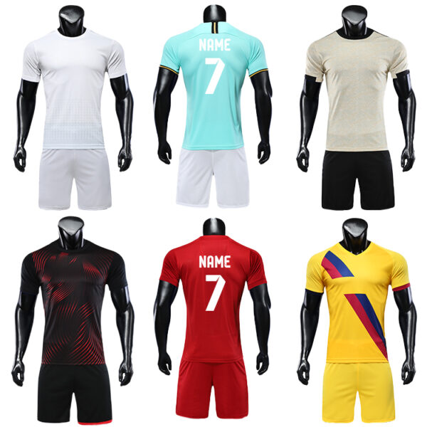 2021-2022 soccer wear tracksuits sports sublimation orange football jerseys - Image 6
