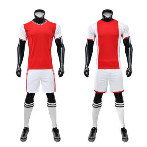 2021 Custom Football Jerseys For Printing Black Orange Soccer Jersey And Red - Image 6