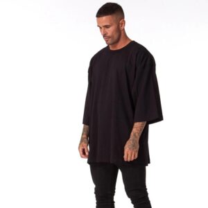 2020 Hot Sale Casual Custom Oversized Plain Men Shirts - Image 5
