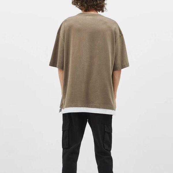 2020 Fashion Oem Oversized Gym T-shirts For Men - Image 3