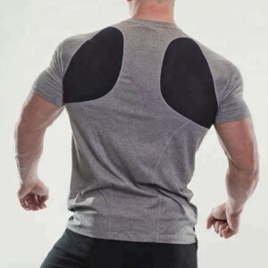 2020 Moisture Wicking Slim Fit Wholesale Gym Clothing For Men - Image 2