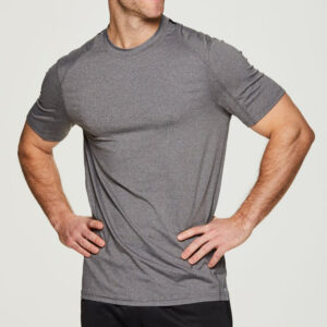 92% Polyester 8% Spandex Sport Clothes Mens T Shirt - Image 4