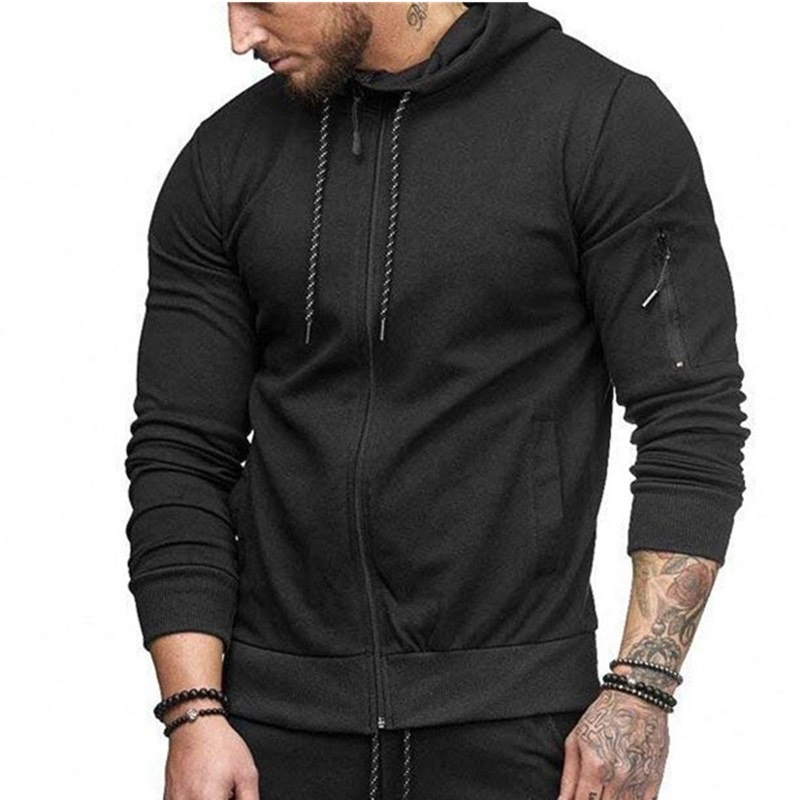 Custom Men Gym Hoodie Light Weight - Bewoda International