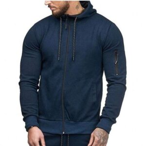 Custom Men Gym Hoodie Light Weight - Image 3