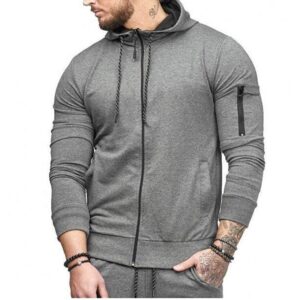 Custom Men Gym Hoodie Light Weight - Image 7