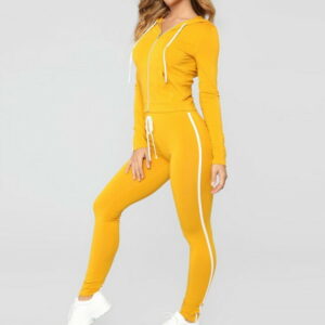 Ladies Casual Sportswear Women Fleece Tracksuits - Image 2