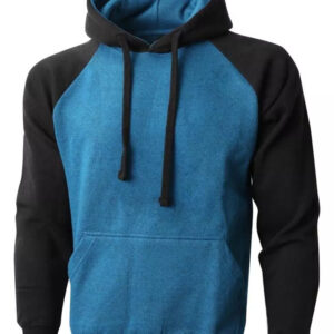 Men American Style Shoulder Fleece Hoodie - Image 2