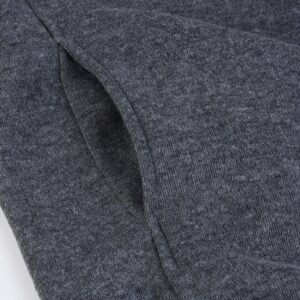 Men Gym Fashion Grey Fleece Tracksuit - Image 9