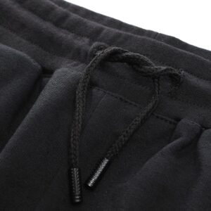 Men fashion slim fit polyester tracksuit white and black - Image 10