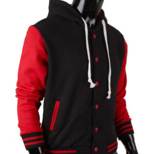 Men's Jacket Hoodie Baseball Jacket Varsity Letterman Jacket - Image 2
