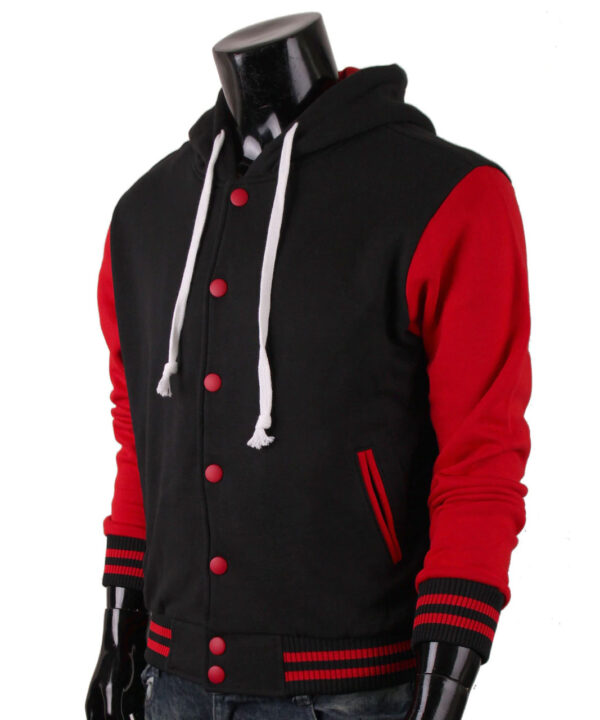 Men's Jacket Hoodie Baseball Jacket Varsity Letterman Jacket