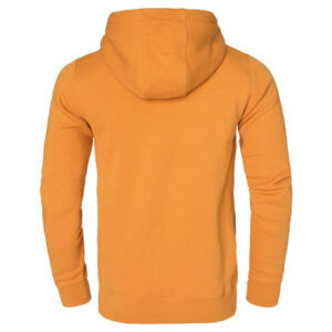 Yellow Men Cotton Fleece Hoodie Zipper - Image 6