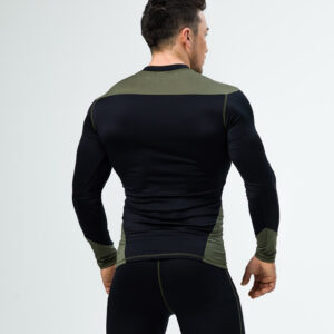 OEM Long Sleeve Bodybuilding T Shirt Gym Running Workout Clothing - Image 2
