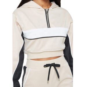 2 Piece Tracksuit Women Hooded Tracksuit - Image 2