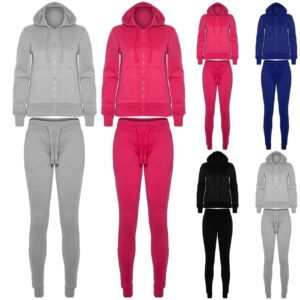 Womens Tracksuit Set Ladies Jogging wear Bottom - Image 2