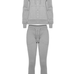 Womens Tracksuit Set Ladies Jogging wear Bottom - Image 5