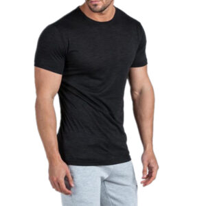 Blank Fitness Clothing Gym Workout Bodybuilding Muscle T Shirt Cheap - Image 5