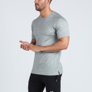Blank Fitness Clothing Gym Workout Bodybuilding Muscle T Shirt Cheap - Image 3