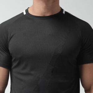 Custom Blank T Shirts Running Wear Mens Fitness Sports Shirts - Image 4
