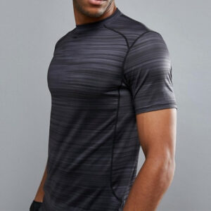Dry Fit Comfortable Men Sport Fitness Gym Workout T-Shirt - Image 2