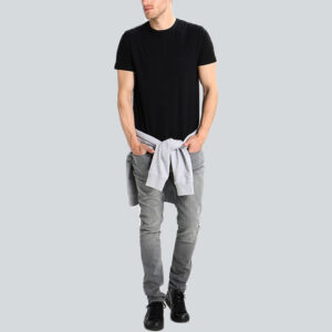 Fashion Casual Slim Raglan Sleeve Gym Plain Wholesale T Shirts - Image 3