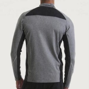 High Quality Zip Up Mens Hoodies Sweatshirts Without Hood - Image 2