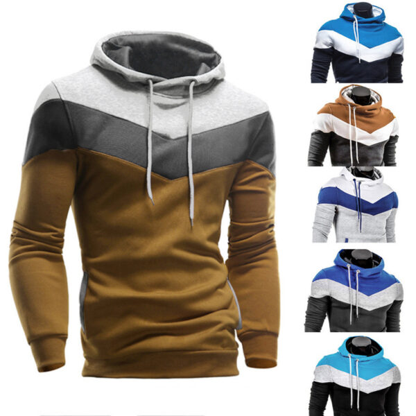 Men Cotton Fleece Pullover Hoodie