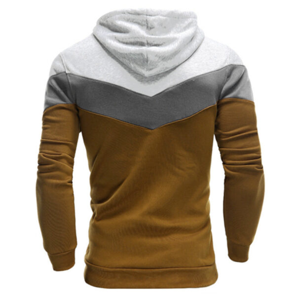 Men Cotton Fleece Pullover Hoodie - Image 2