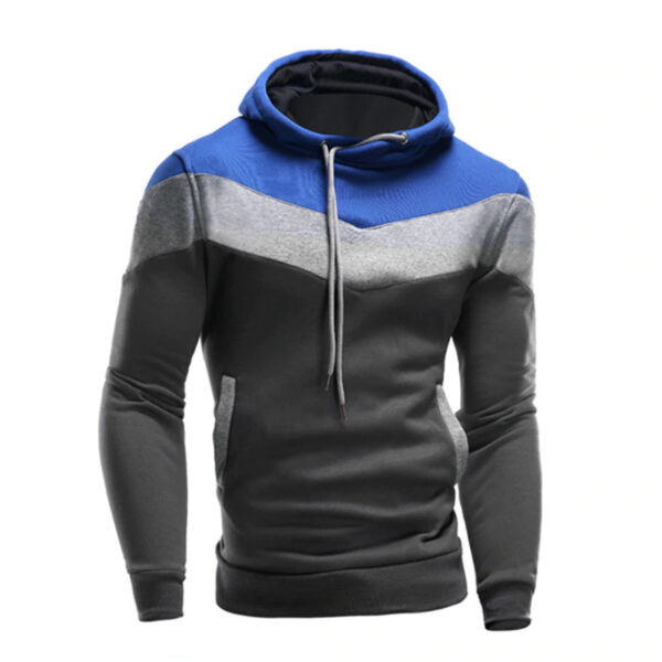 Men Cotton Fleece Pullover Hoodie - Image 8