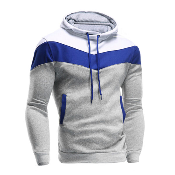 Men Cotton Fleece Pullover Hoodie - Image 7