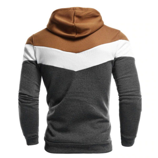 Men Cotton Fleece Pullover Hoodie - Image 5