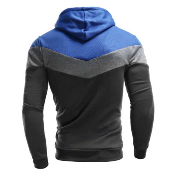 Men Cotton Fleece Pullover Hoodie - Image 4