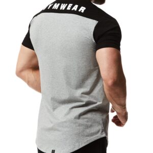 Men Casual Shirts Design Your Own Two Tone T-Shirt - Image 5