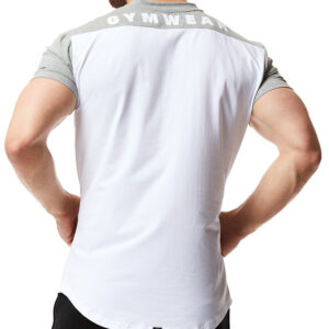Men Casual Shirts Design Your Own Two Tone T-Shirt - Image 4