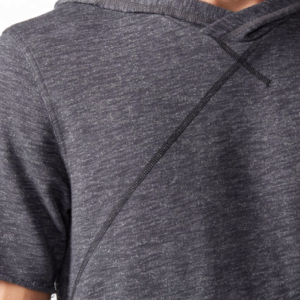 Men's Sweatshirt Custom Short Sleeve Hoodie - Image 5