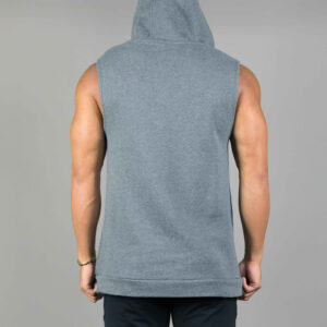 Wholesale Athletic Wear Sleeveless Hoodie Sweatshirt - Image 6