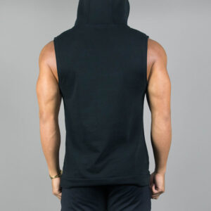 Wholesale Athletic Wear Sleeveless Hoodie Sweatshirt - Image 2