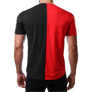 Wholesale Cheap Custom Mens Casual Black And White Shirt - Image 5