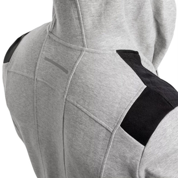 Custom Plain Hoodies Long Sleeve Raglan Zipper Up Bulk Hoodies Men