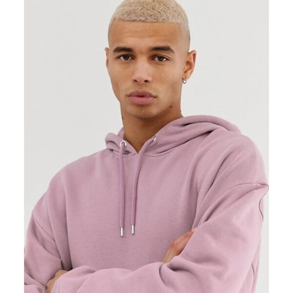 High Quality Mens 100% cotton multi color oversized thick hoodie - Image 2